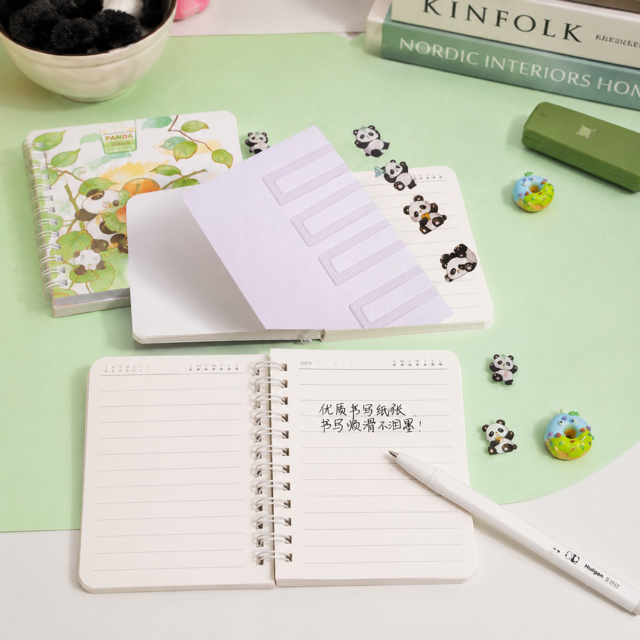 Kiwoo Lovely Panda Diary - KIQOO