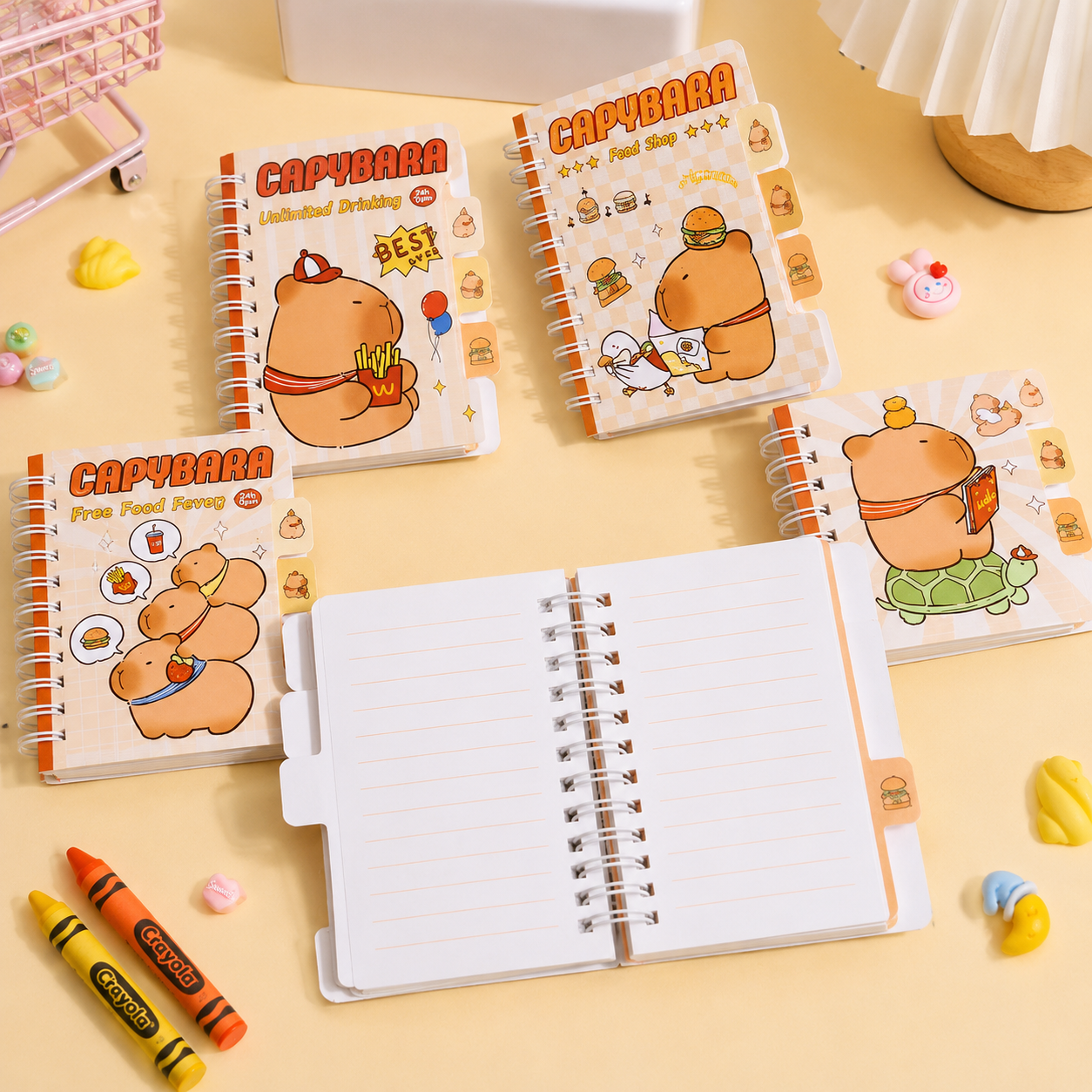 Capybara binded diary - KIQOO