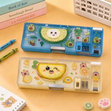 Kiwoo Cute Magnetic Pencil Box (Buy1 Get1 Free)