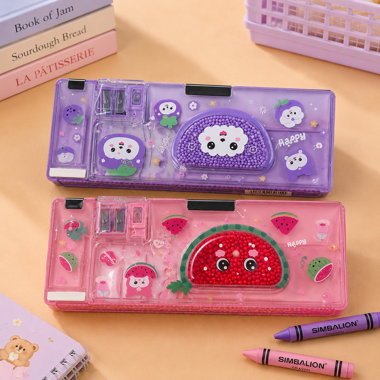 Kiwoo Cute Magnetic Pencil Box (Buy1 Get1 Free) - KIQOO
