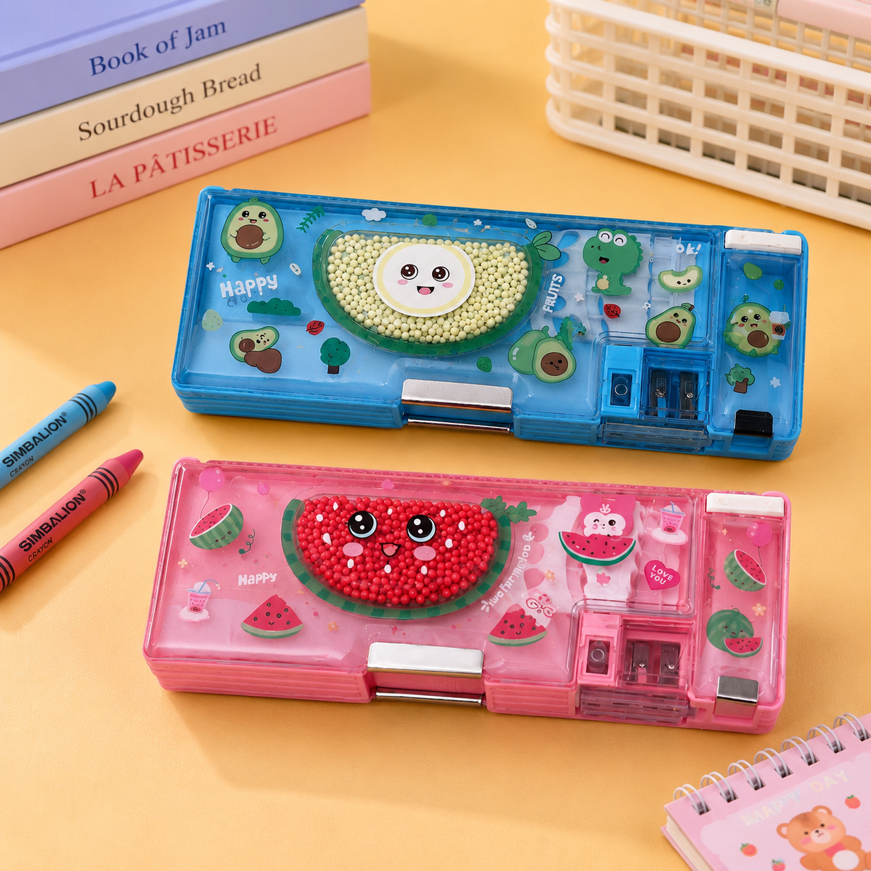 Kiwoo Cute Magnetic Pencil Box (Buy1 Get1 Free) - KIQOO
