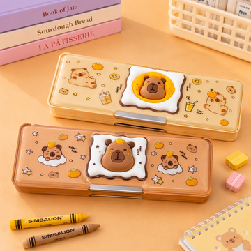 Kiwoo Magnetic pencil box (Buy1 Get1 Free)