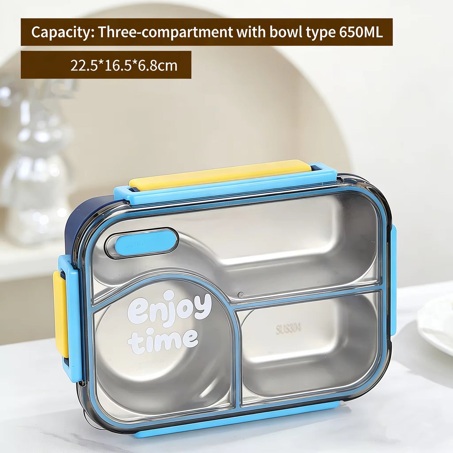 Kiwoo Enjoy Time Bento Lunch Box - KIQOO