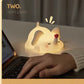 Kiwoo Cute Elephant Night Silicone Lamp