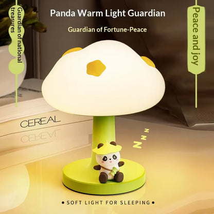 Kiwoo Popo Panda Silicone Night Lamp - KIQOO