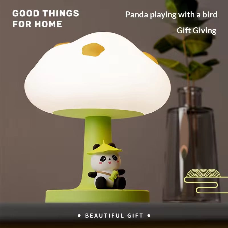 Kiwoo Popo Panda Silicone Night Lamp