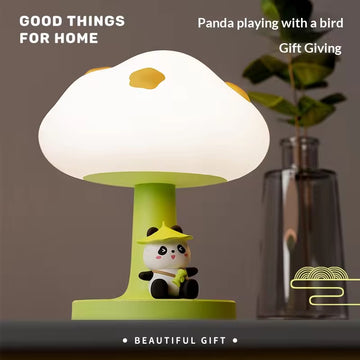 Kiwoo Popo Panda Silicone Night Lamp - KIQOO