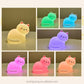 Kiwoo Kitty Colour Changing Silicone Night Lamp