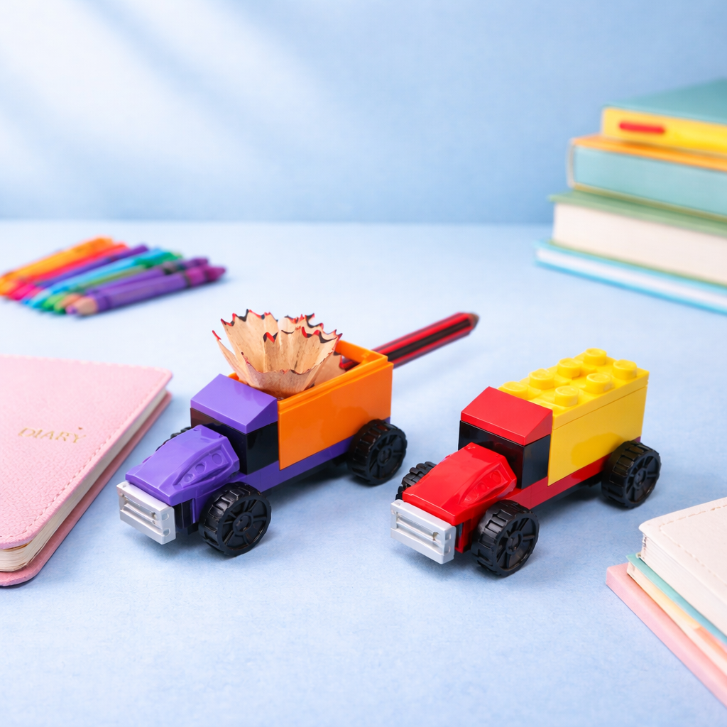 Kiwoo Build & Play Truck Sharpener 🚚 - KIQOO