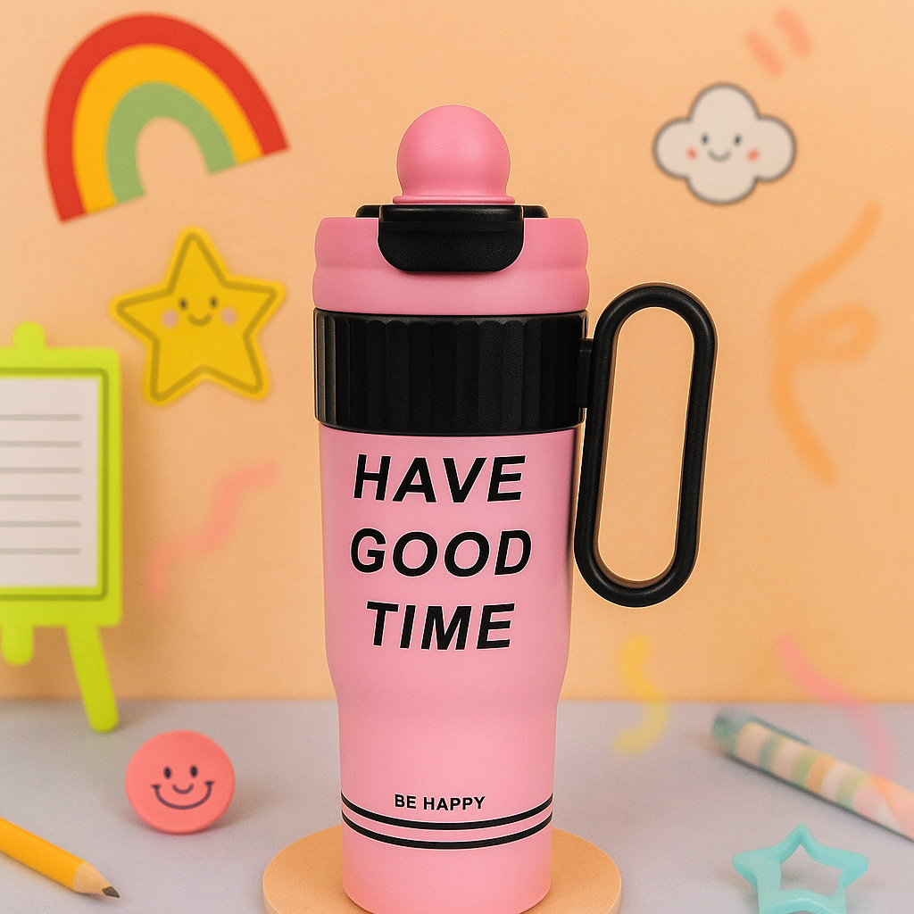 Double drink insulated cup - KIQOO