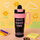 Double drink insulated cup - KIQOO