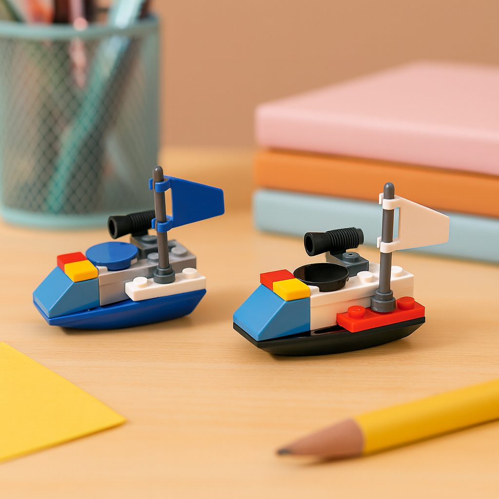 Kiwoo Lego Boat Sharpener 🚤✏️
 (Patrol Yacht) - KIQOO