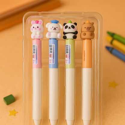 Kiwoo Furry Friends 360° Rotating Erasable Pens 🐼 - KIQOO