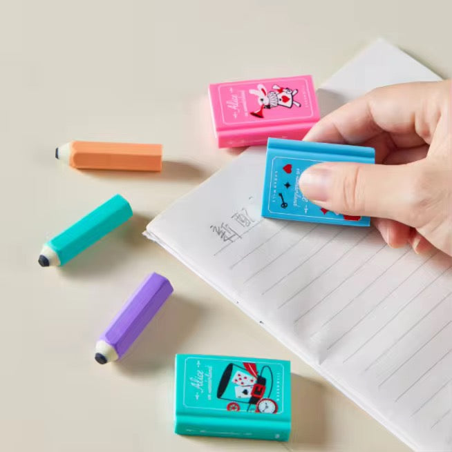 Kiwoo Book Stack Erasers 📚 - KIQOO