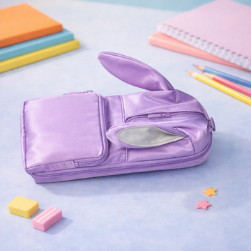 Kiwoo Bunny Pop Pencil Pouch 🐰✨ - KIQOO