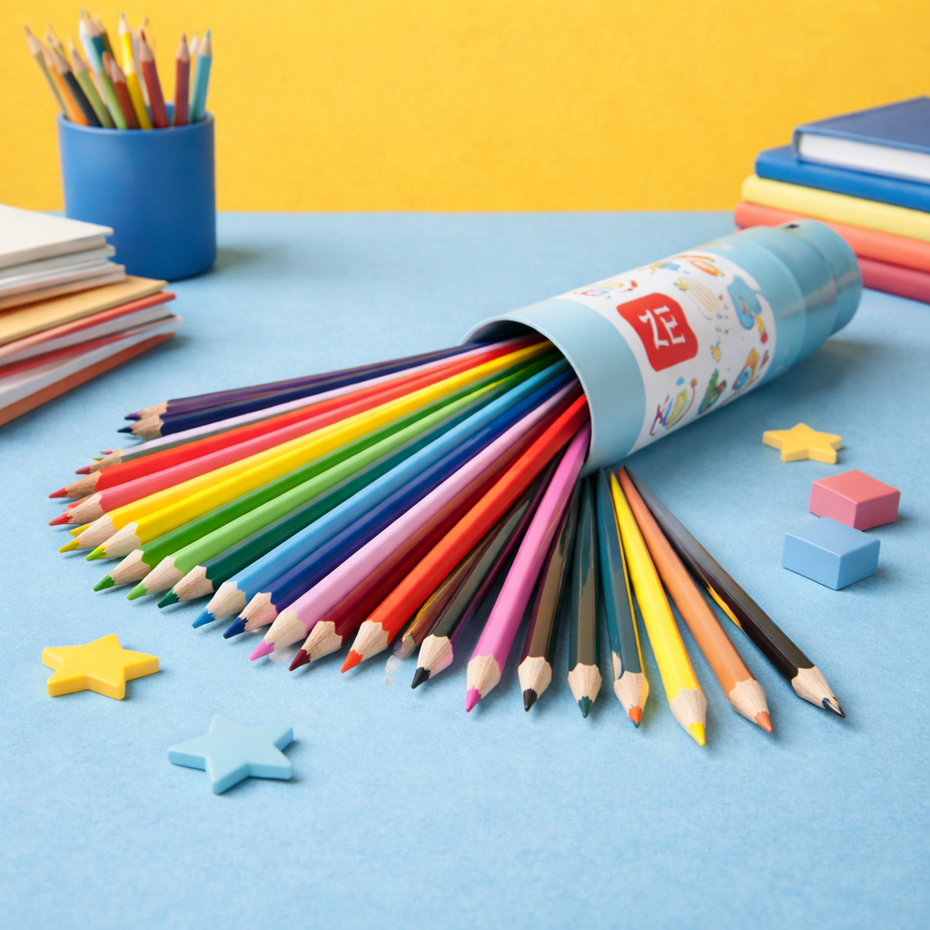 Kiwoo Space24 Pop Colour Pencil Set 🚀🎨 - KIQOO