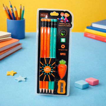 Kiwoo Smart Carrot Pencil Kit ✏️🧡 - KIQOO