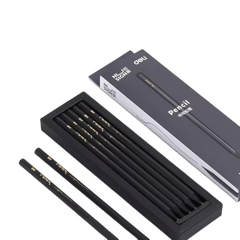 Kiwoo Classic Graphite HB Pencil Set ✏️🖤 - KIQOO
