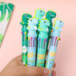 Kiwoo Dino Pop Multi-Colour Ball Pen 🦖✨ - KIQOO