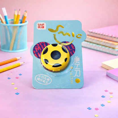 Kiwoo SmileSnap Mini Paper Cutter ✂️😊 (Assorted) - KIQOO