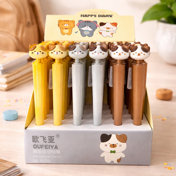 Kiwoo Happy Kitty Mechanical Pencils 🐱 - KIQOO