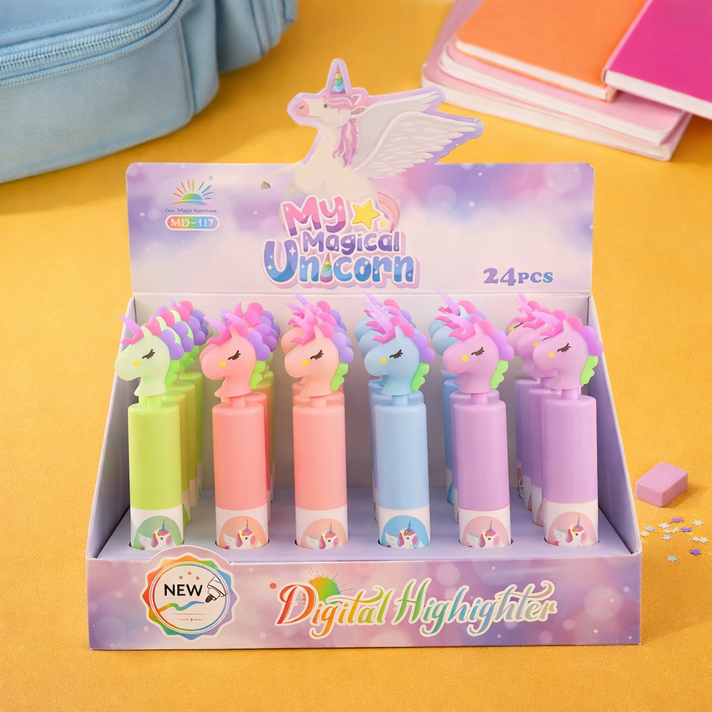 Kiwoo Magical Unicorn Highlighters 🦄 - KIQOO