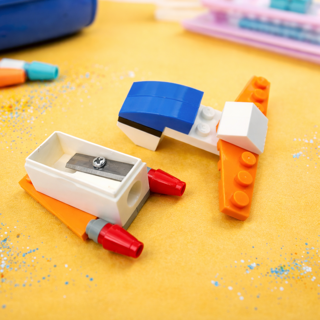Kiwoo Build & Play Spacecraft Sharpener 🚀 - KIQOO
