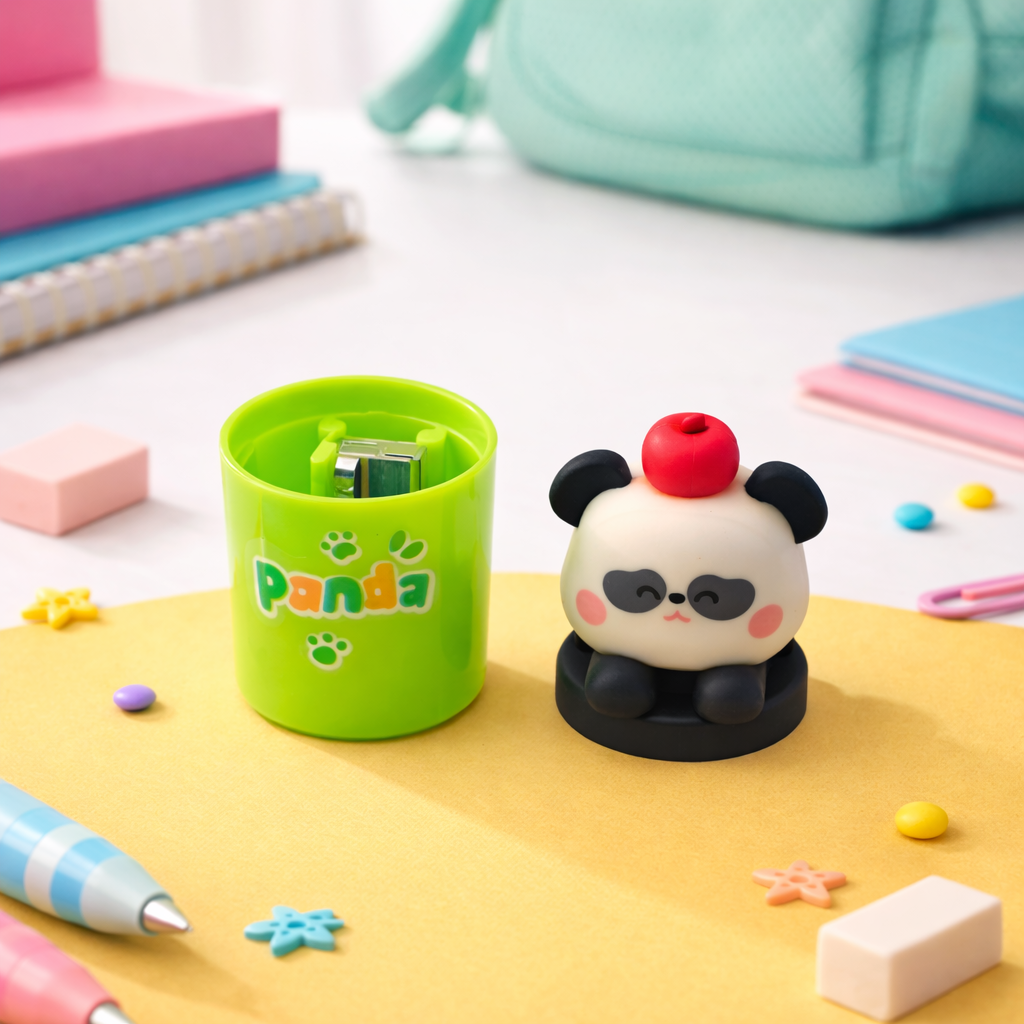 Kiwoo Panda Sharpener Eraser 🐼 - KIQOO