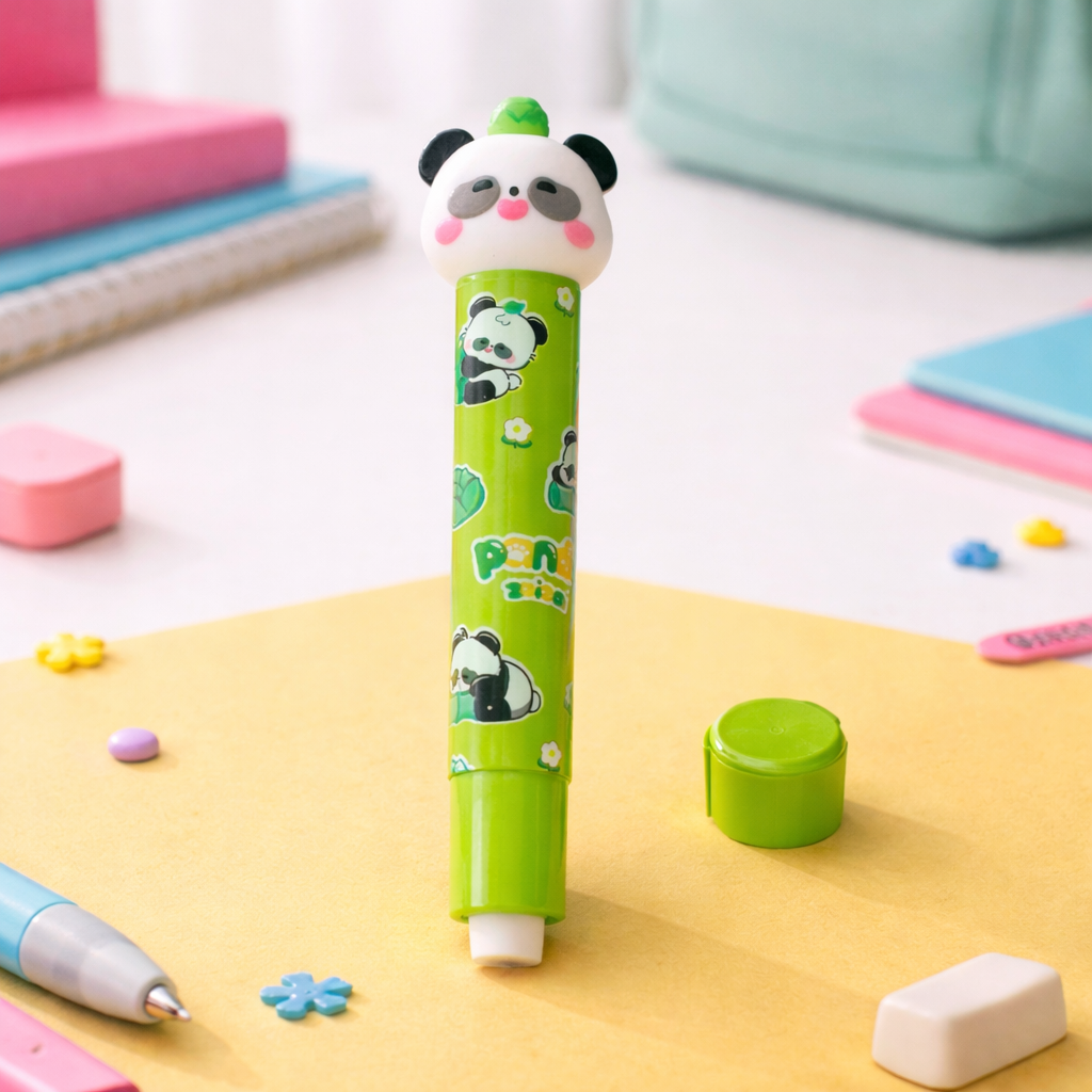 Kiwoo Panda Push Eraser 🐼 - KIQOO
