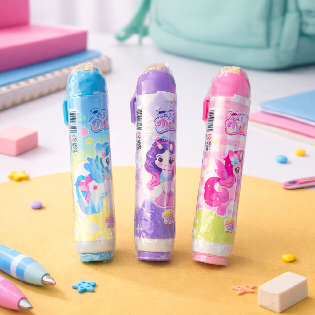 Kiwoo Style Vibe Push Erasers ✏️ - KIQOO