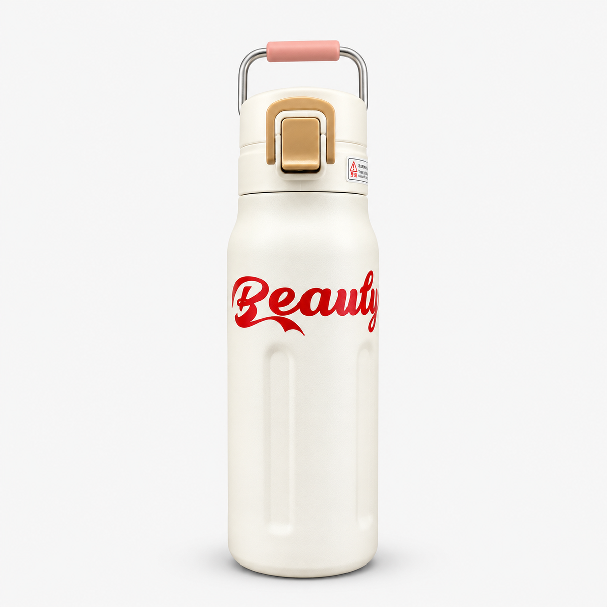 Kiwoo LuxeGrip Bottle (White)