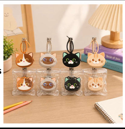 Kiwoo Kitty Silicone Coin Pouch & Bag Charm
