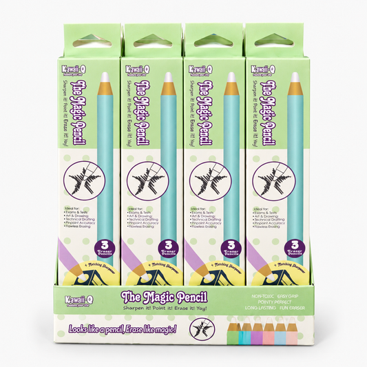 Kiwoo Magic Eraser Pencil (3pc pack)