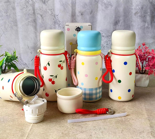 Kiwoo Cherry Pop Steel Insulated Bottle